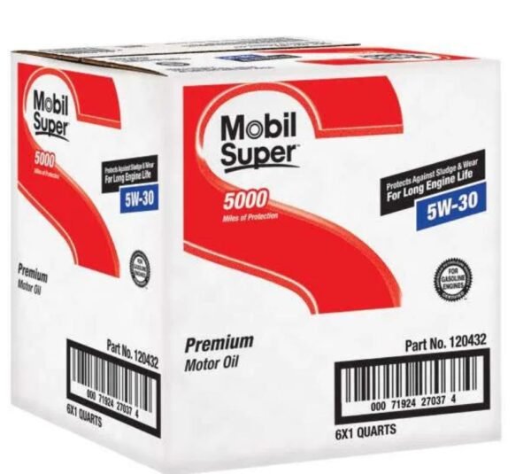 MOBIL SUPER OIL 10W-40 / 5W-20 / 5W-30 / W-40