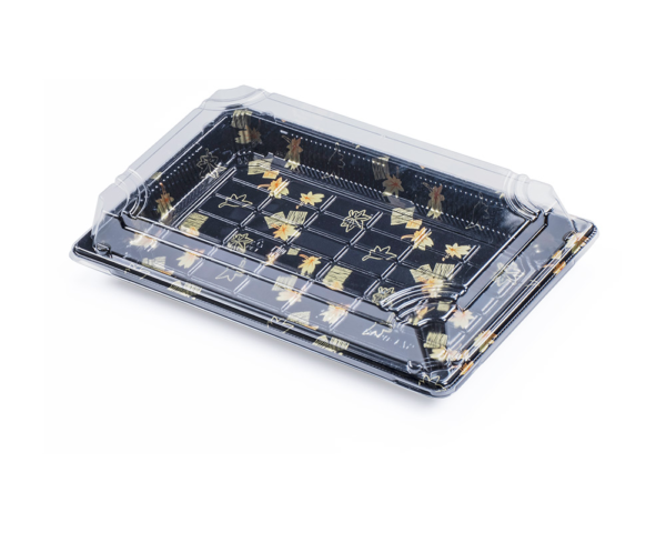#9 PET SUSHI  Container WITH LID