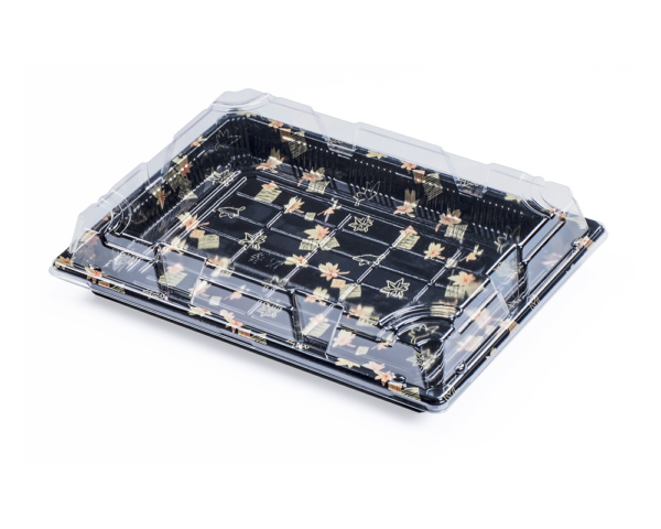 #11 PET SUSHI  Container WITH LID