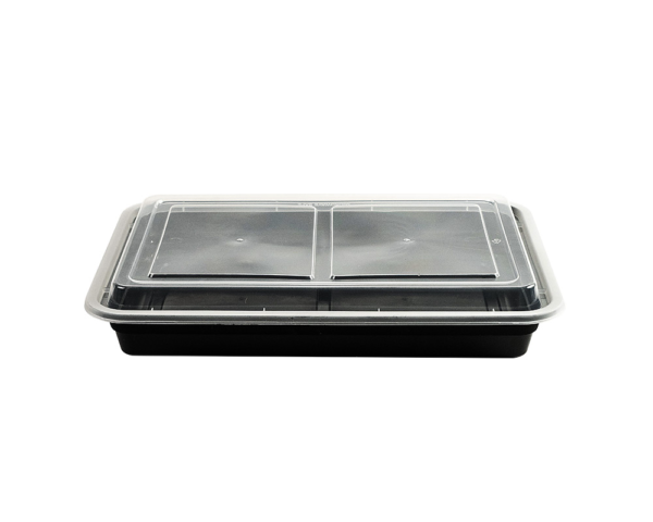 58OZ PLASTIC FOOD CONTAINER  WITH LID (RECTANGULAR)