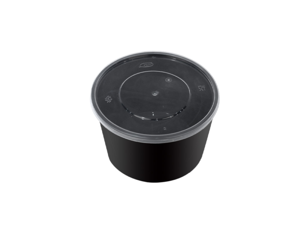 1750ML PLASTIC FOOD CONTAINER WITH LID (ROUND)