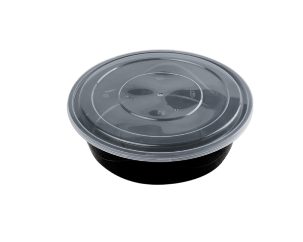 2500ML PLASTIC FOOD CONTAINER WITH LID (ROUND)