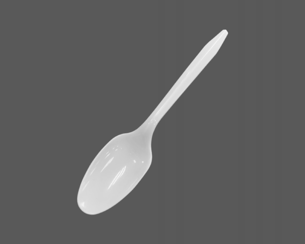 Medium weight  plastic Tea spoon