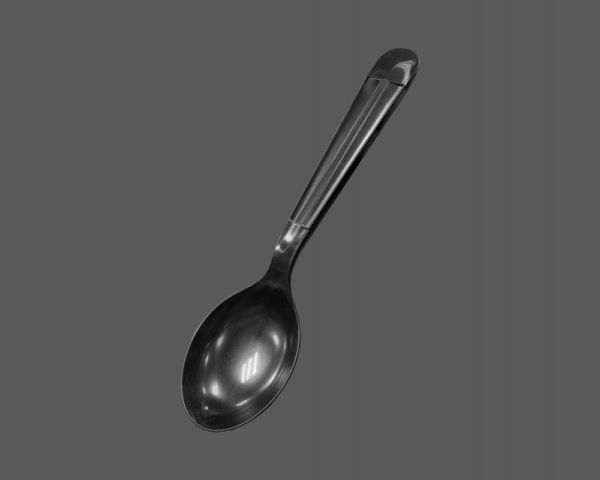 Heavy Duty weight  plastic Soup spoon